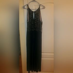 NIGHTWAY DARK GREEN DRESS SIZE 16 W